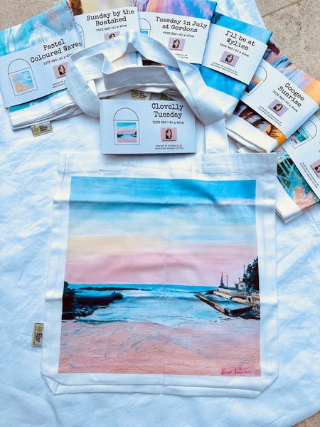 Clovelly Tuesday by Aileen Anderson Tote Bag