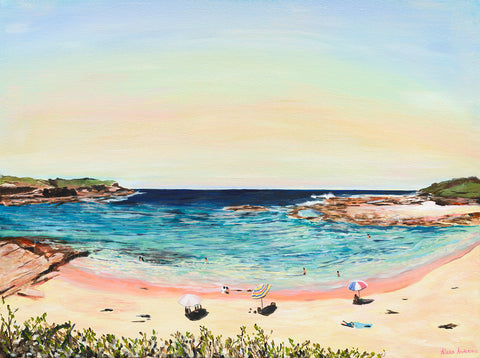 A Day at Little Bay, NSW- Original Artwork