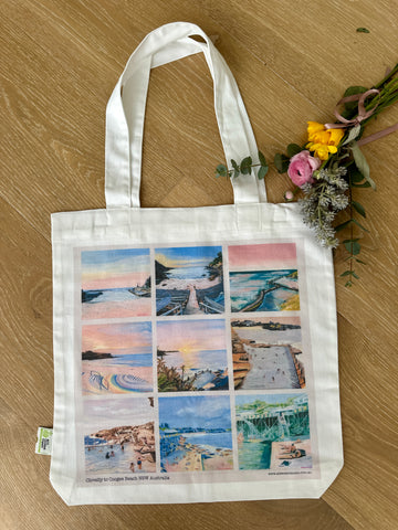 Clovelly to Coogee Postcard Tote Bag