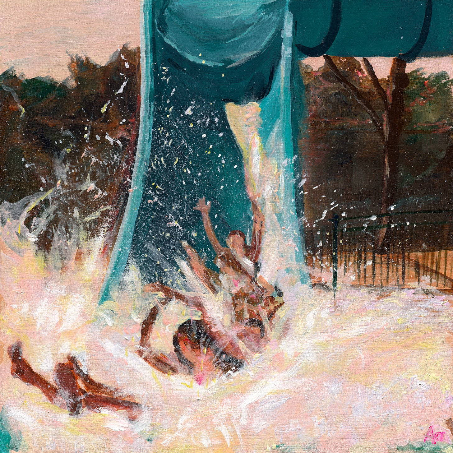 We Made A Splash - Original Artwork