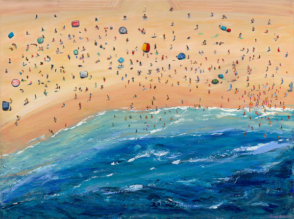 Summer Sunday - Coogee by Aileen Anderson (copyright)