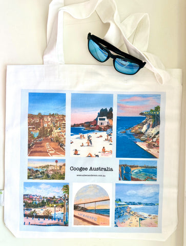 Coogee Postcard Tote Bag