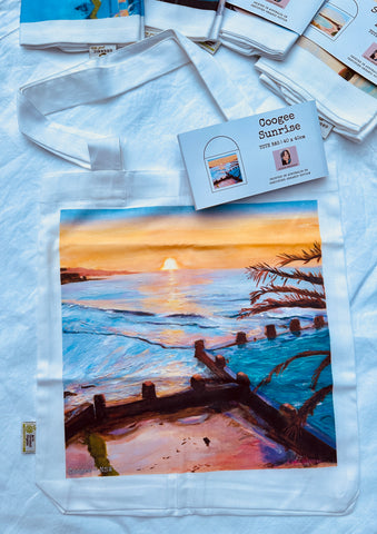 Coogee Sunrise by Aileen Anderson Tote Bag