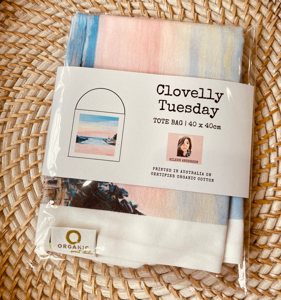 Clovelly Tuesday by Aileen Anderson Tote Bag