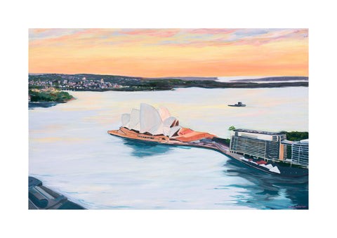 Opera House View by Aileen Anderson (copyright)