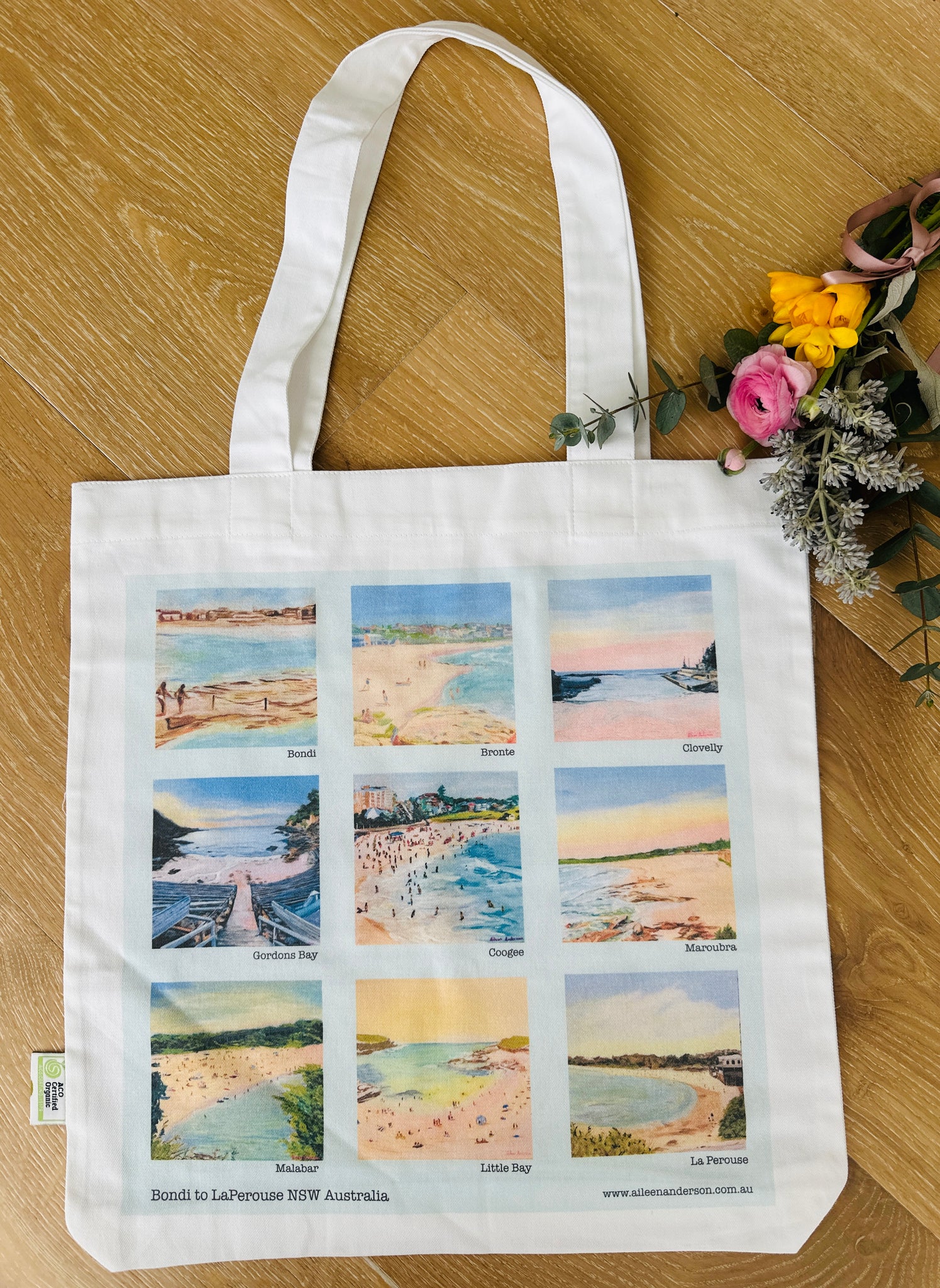 Bondi Postcard Tote Bag