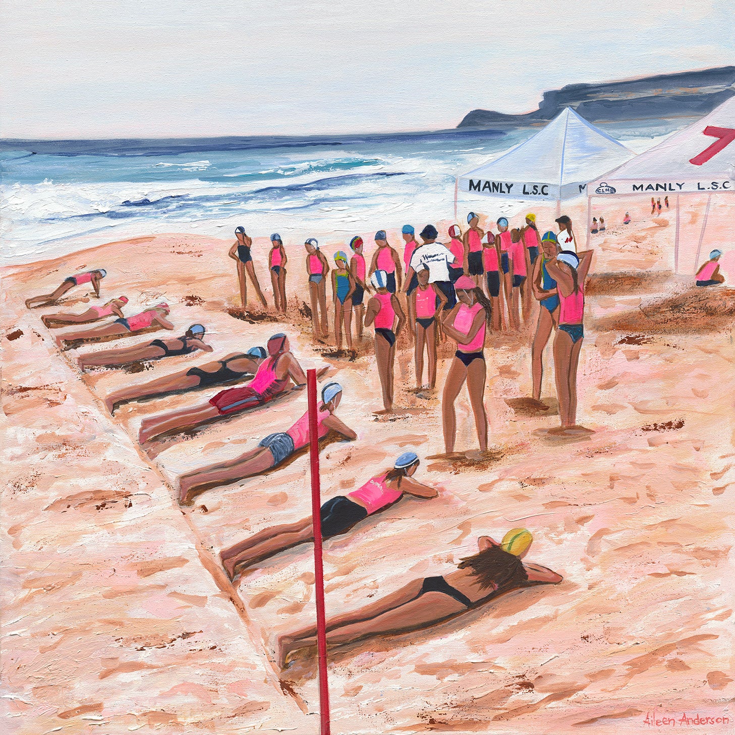 'Competitors Ready' Limited Edition Fine Art Print (Unframed)