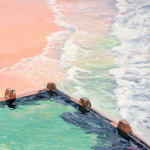 Coogee Blush, Ross Jones Pool by Aileen Anderson 