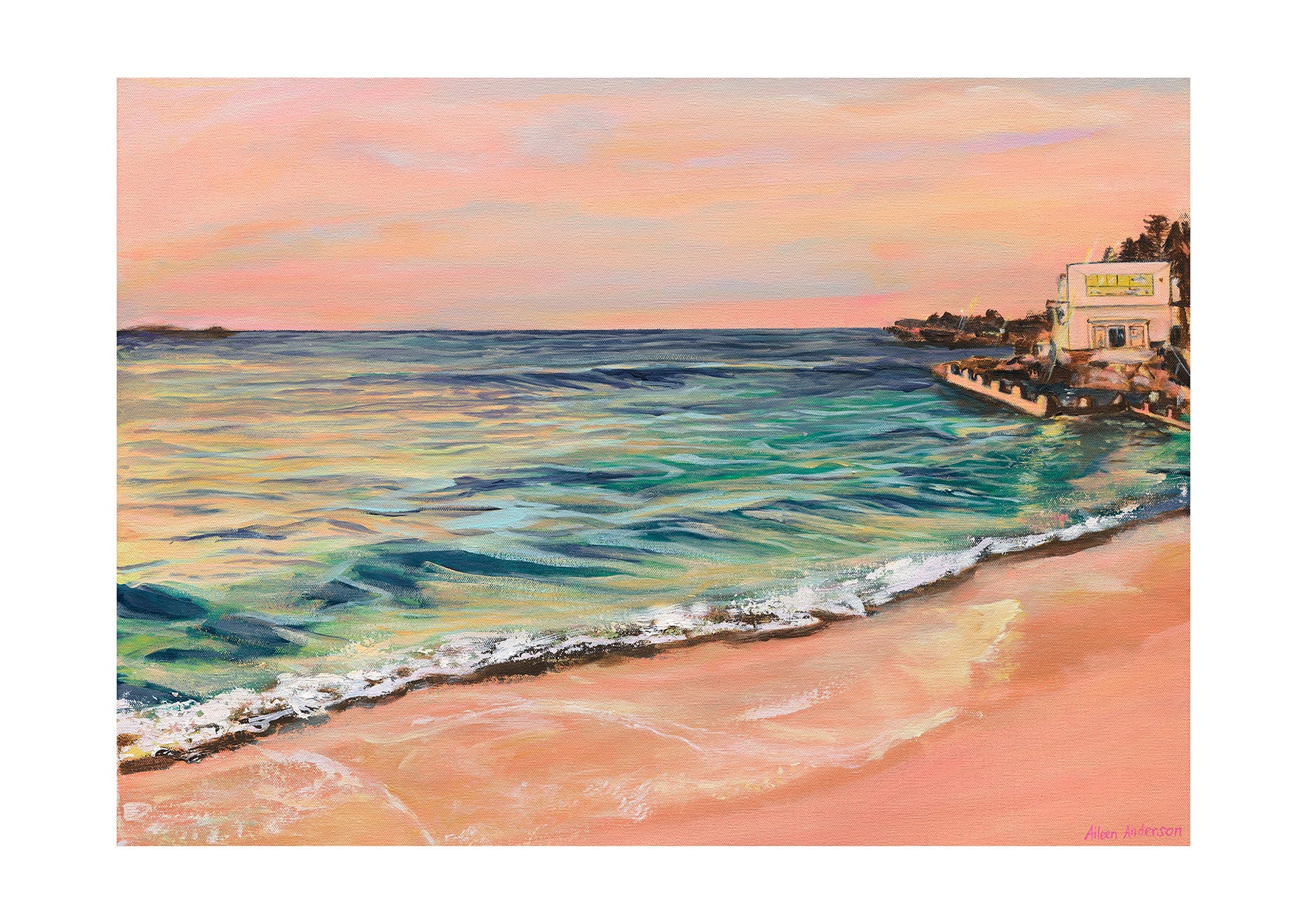 'Half Past Coogee' Limited Edition Fine Art Print (Unframed)