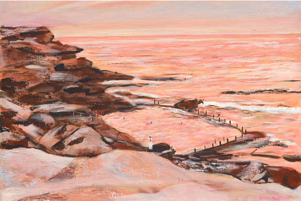 ‘Mahon Morning Blush' Limited Edition Fine Art Print (Unframed)