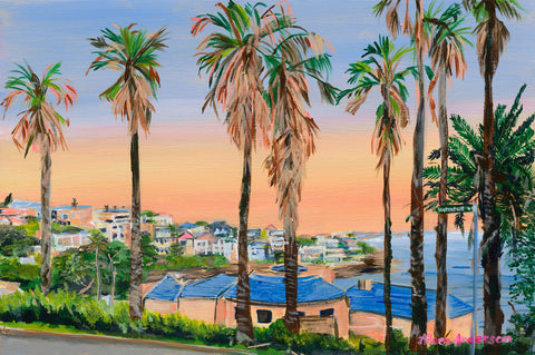 Waterside Avenue Maroubra - Original Artwork