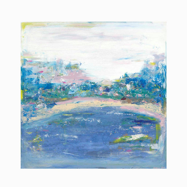 Coogee Beach Painting, Coogee Impressions by Aileen Anderson 