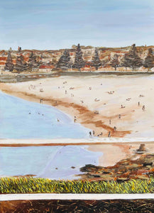 Coogee Beach Painting, Coogee Cocoa by Aileen Anderson 