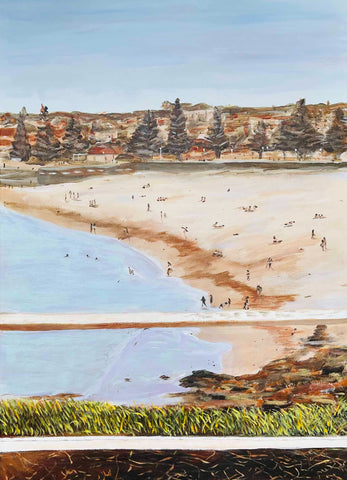 Coogee Beach Painting, Coogee Cocoa by Aileen Anderson 