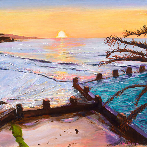 Coogee Sunrise. copyright Aileen Anderson 2022