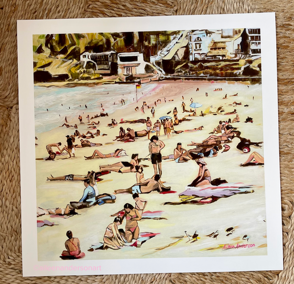 Sunshine Sands on Coogee Beach - Limited Edition Fine Art Print (Unframed)