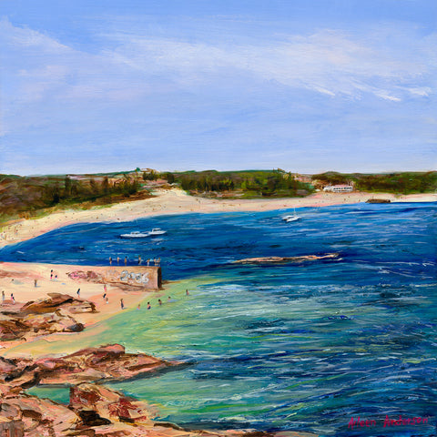 Yarra Bay Painting by Aileen Anderson (copyright)